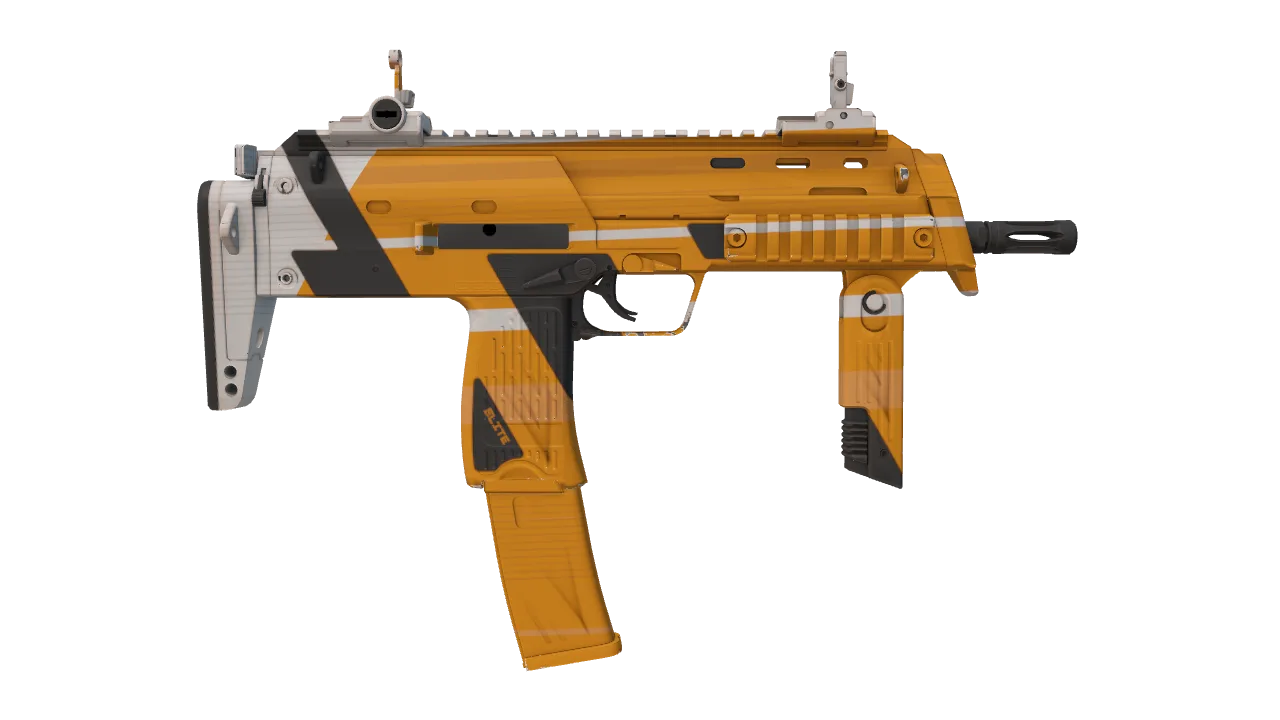 MP7 | Amberline seed #193, back