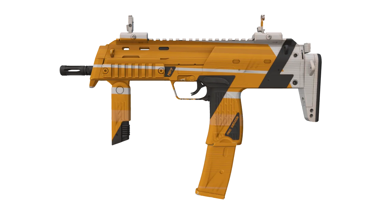 MP7 | Amberline seed #193, front