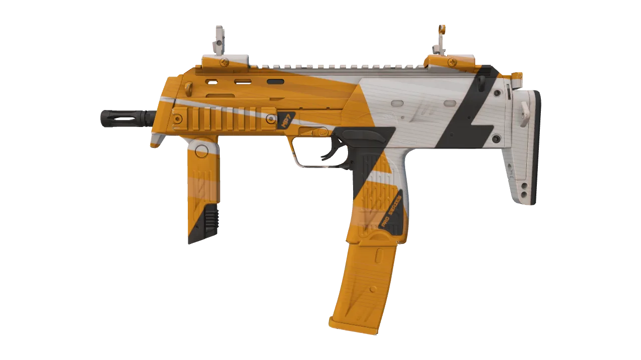 MP7 | Amberline seed #20, front