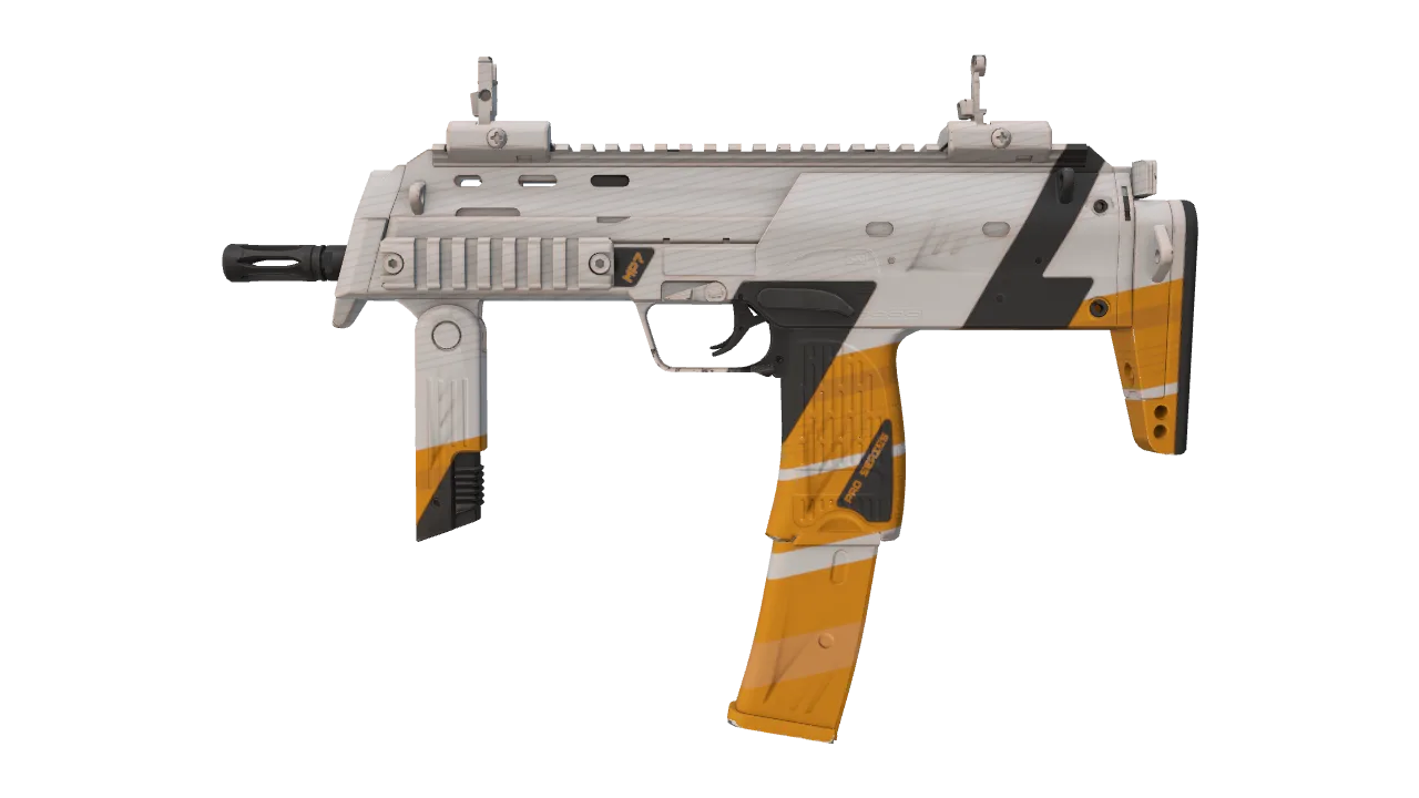 MP7 | Amberline seed #209, front