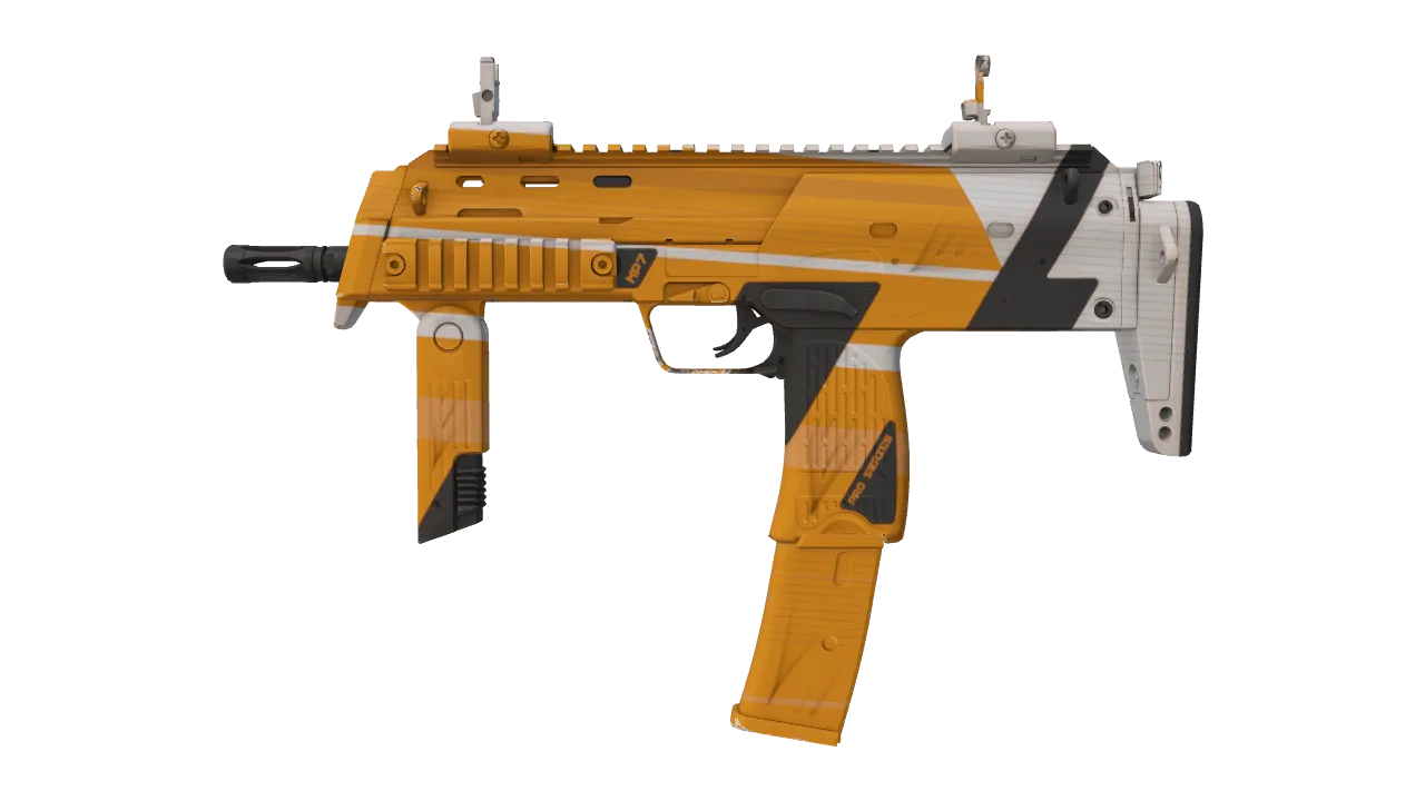 MP7 | Amberline seed #218, front