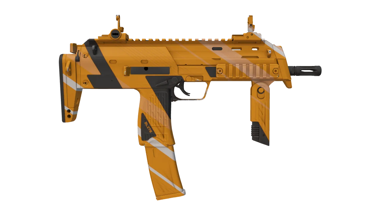 MP7 | Amberline seed #224, back