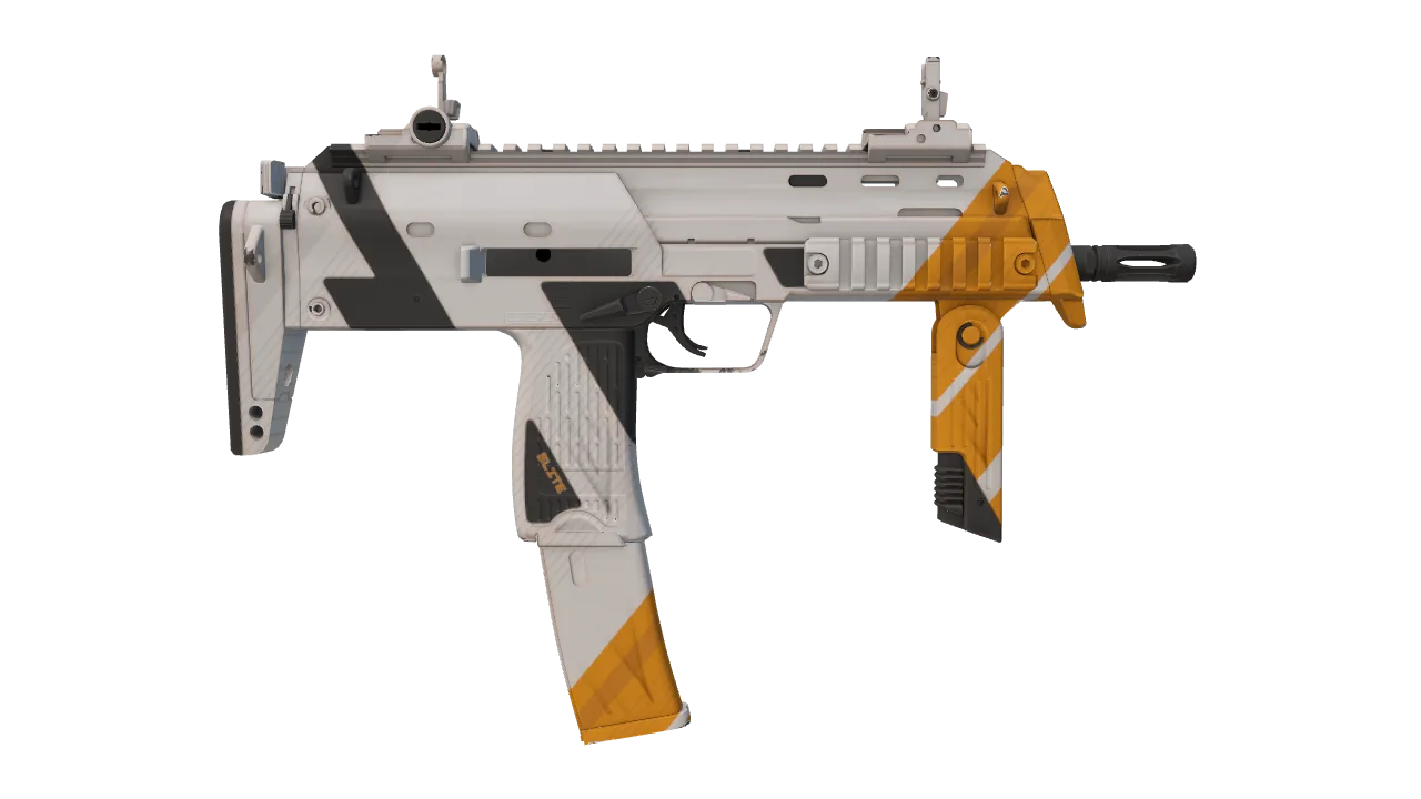 MP7 | Amberline seed #234, back