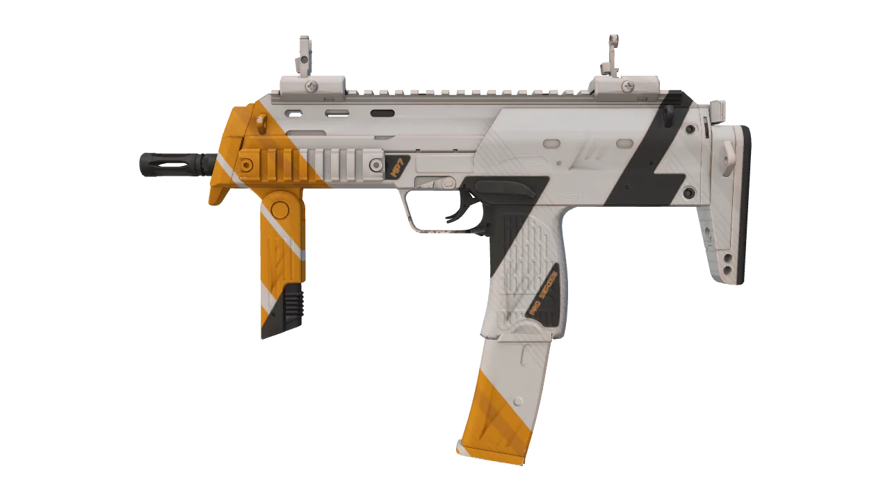 MP7 | Amberline seed #234, front