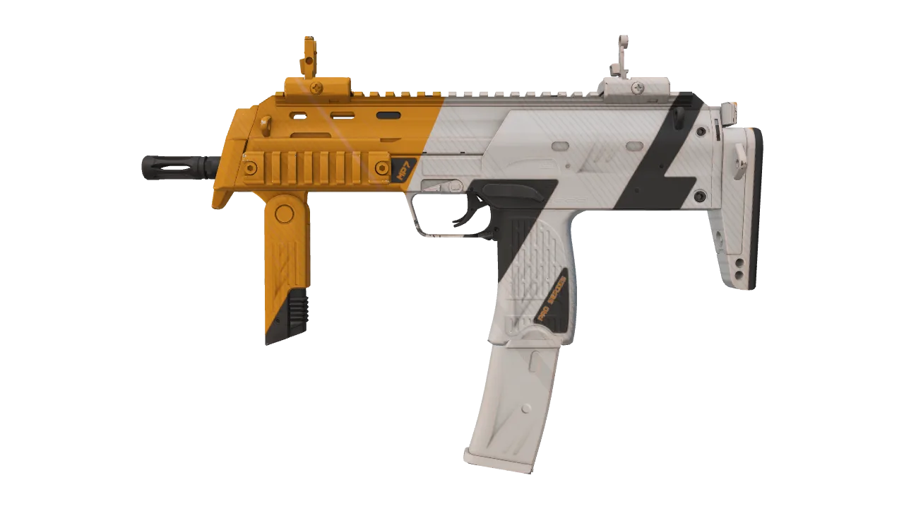 MP7 | Amberline seed #251, front