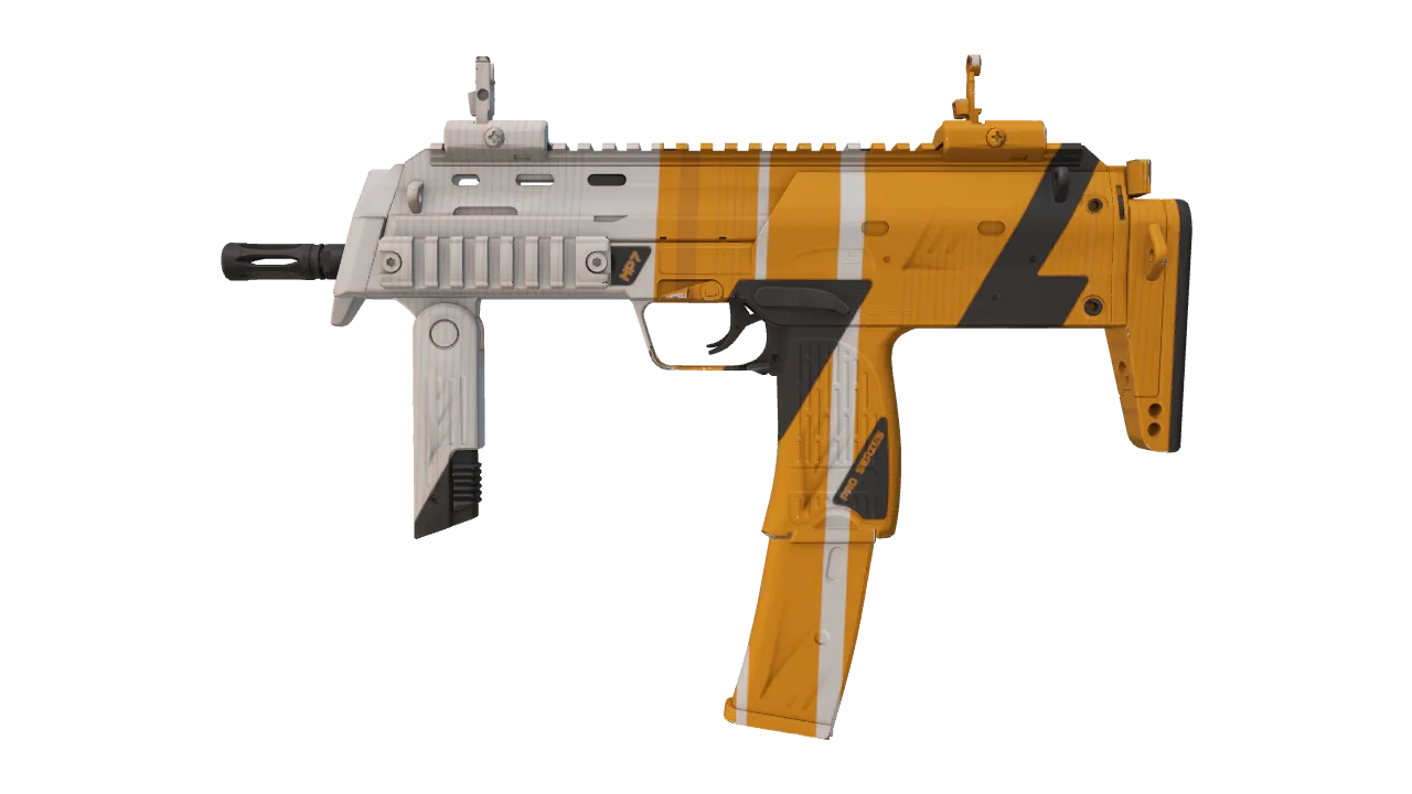 MP7 | Amberline seed #26, front