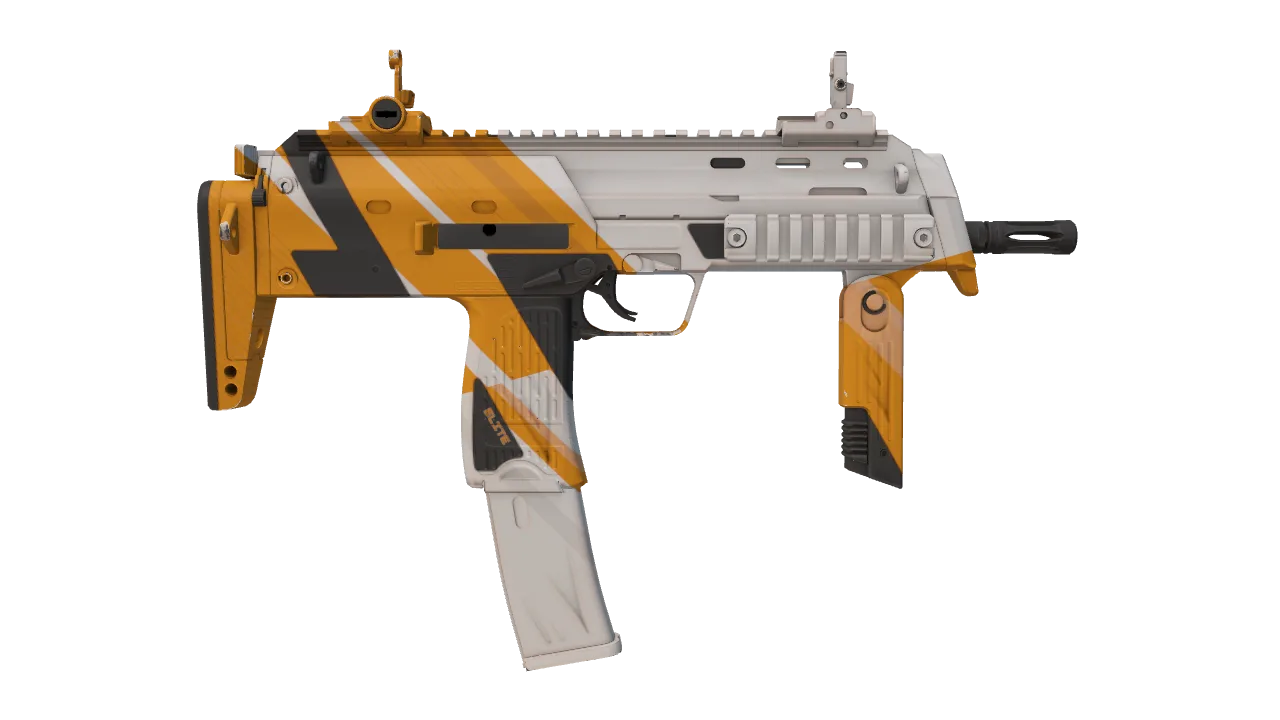 MP7 | Amberline seed #263, back