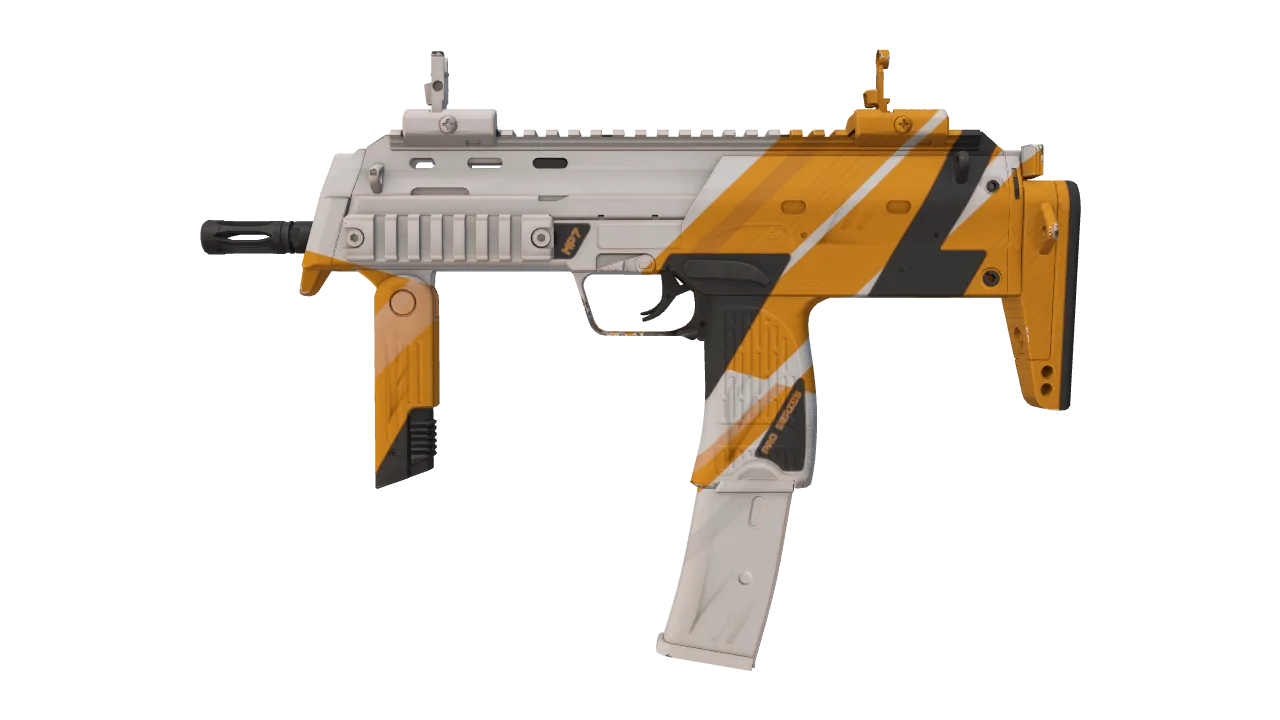 MP7 | Amberline seed #263, front