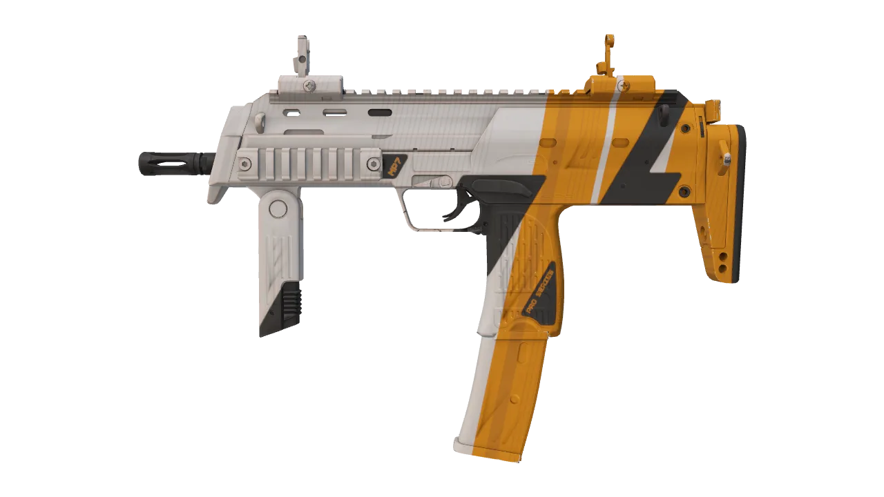 MP7 | Amberline seed #264, front