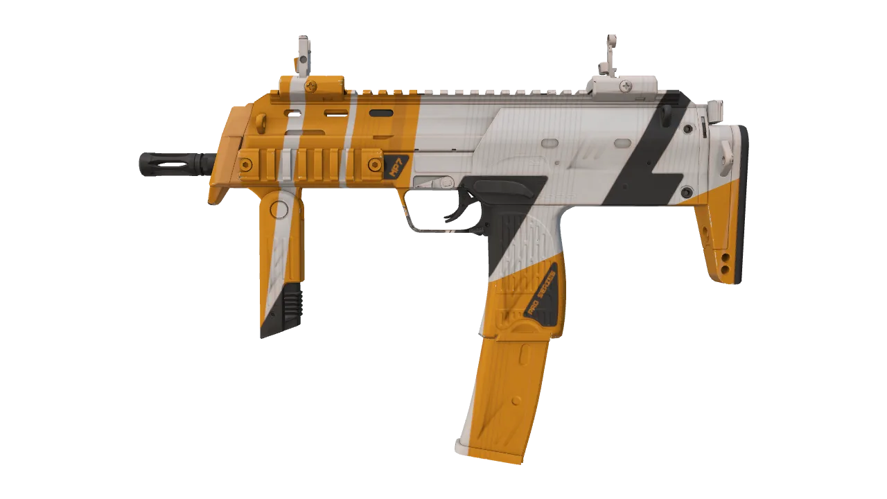 MP7 | Amberline seed #274, front