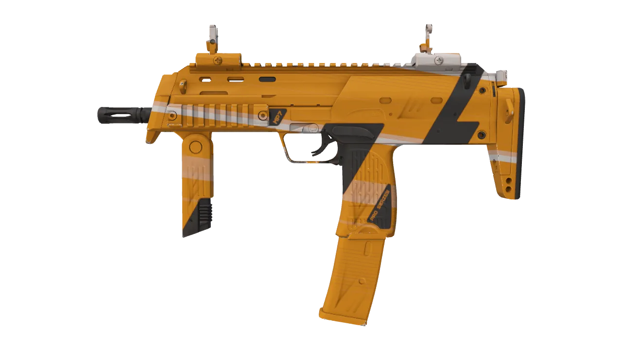 MP7 | Amberline seed #293, front