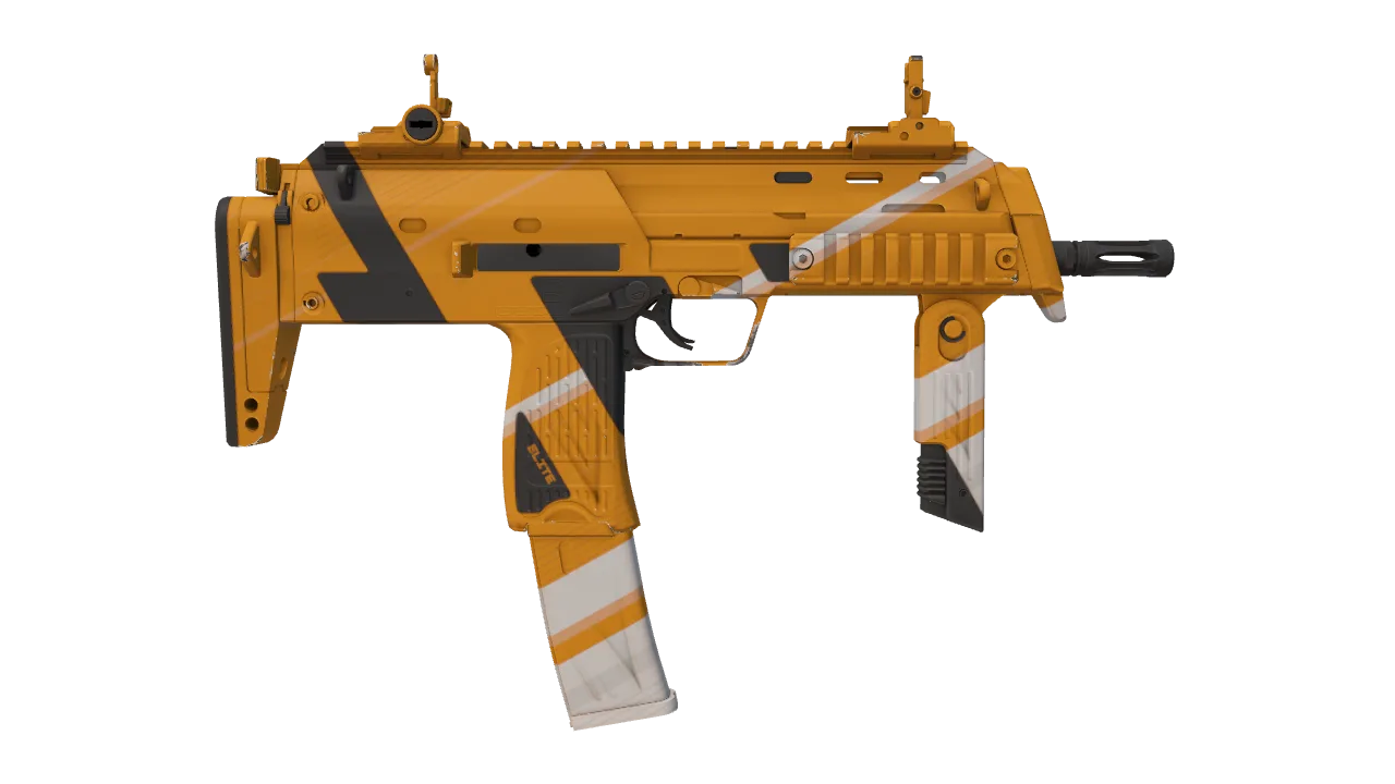 MP7 | Amberline seed #296, back