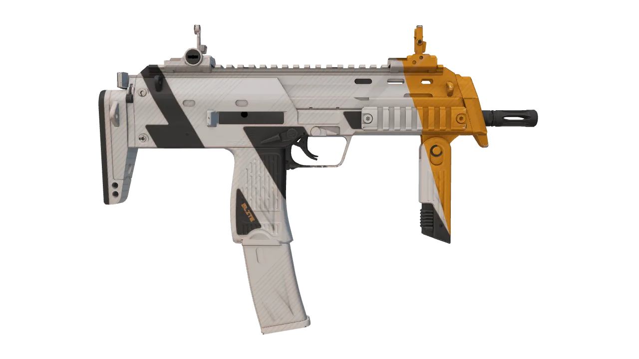 MP7 | Amberline seed #318, back