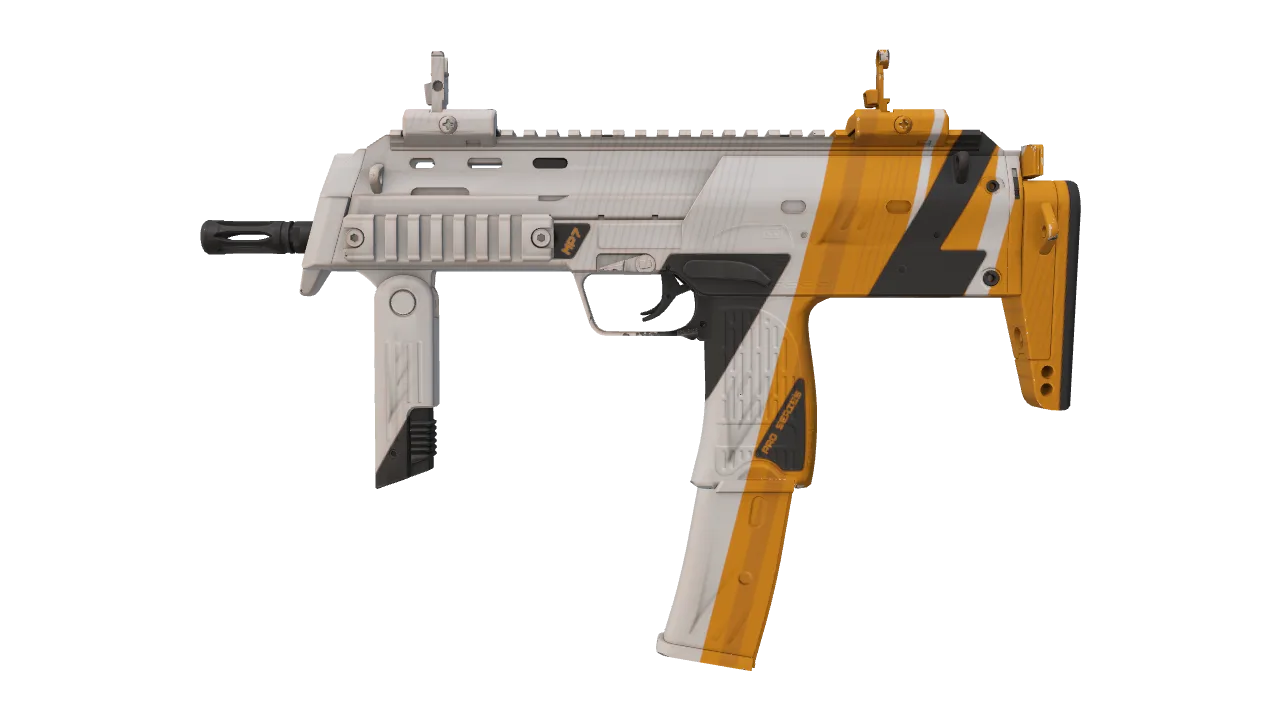 MP7 | Amberline seed #319, front