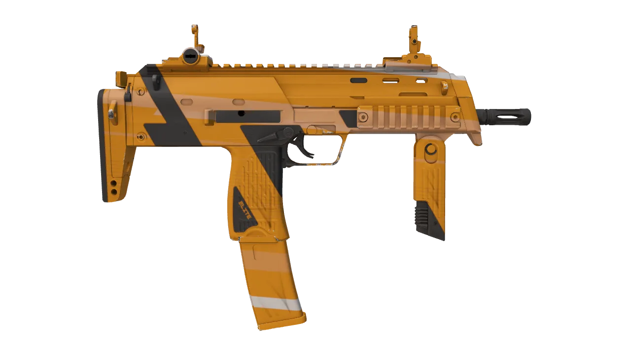 MP7 | Amberline seed #33, back