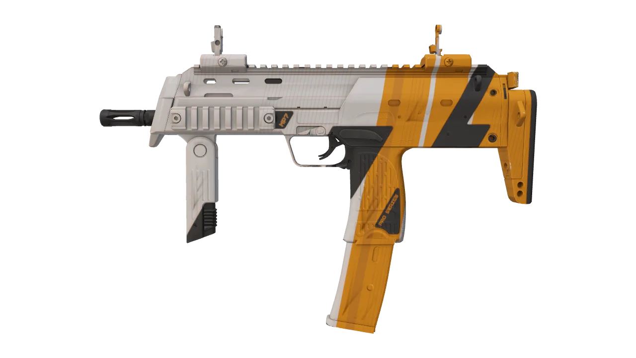 MP7 | Amberline seed #331, front