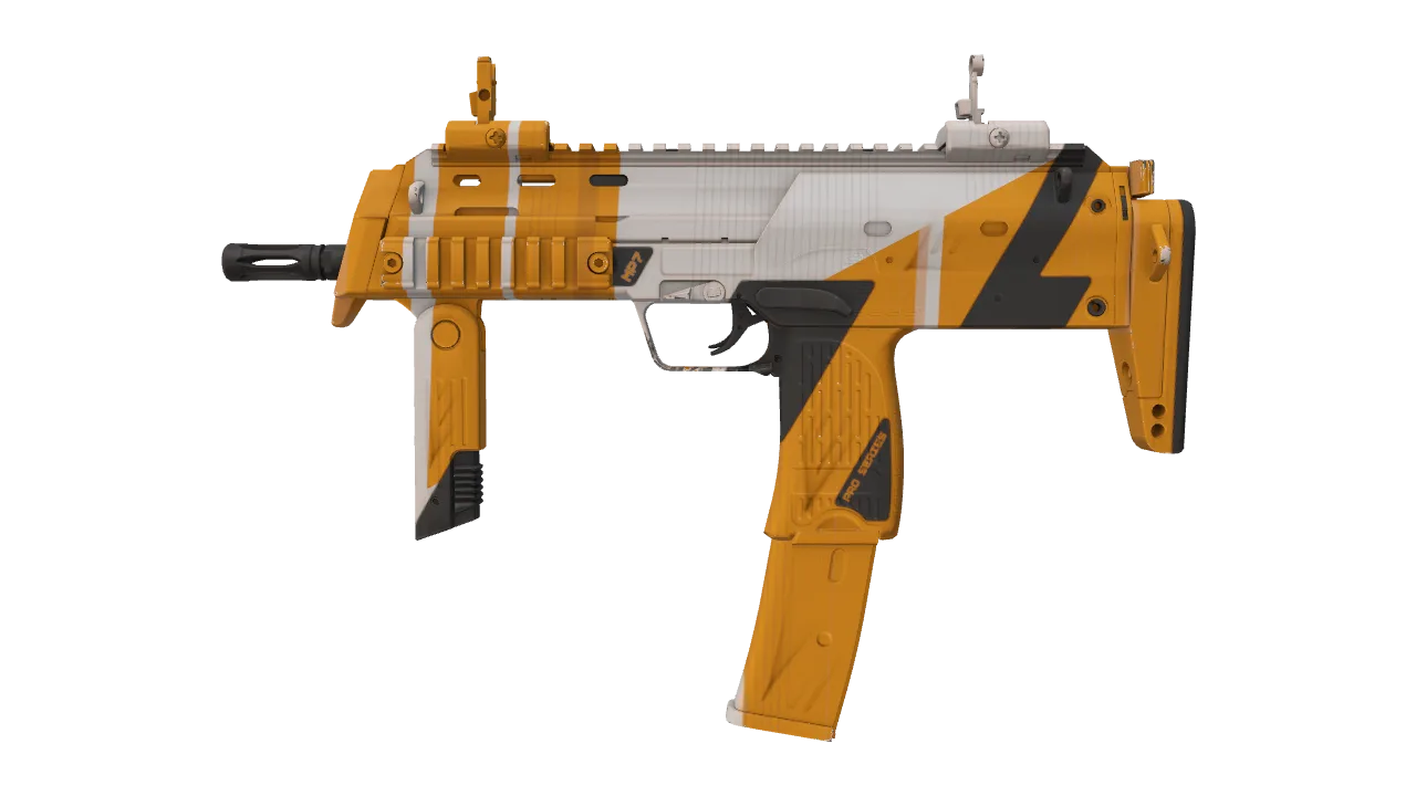 MP7 | Amberline seed #337, front