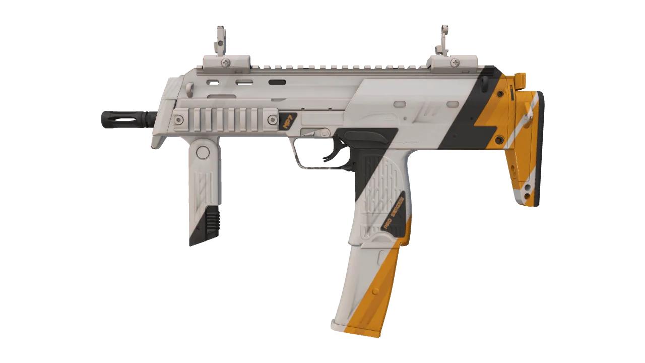 MP7 | Amberline seed #338, front