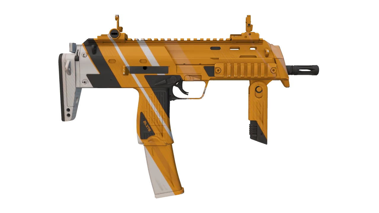 MP7 | Amberline seed #341, back