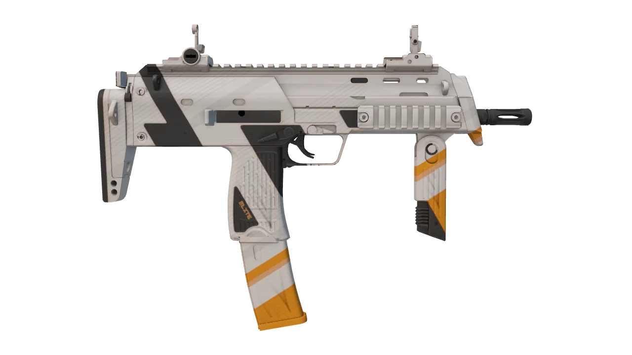 MP7 | Amberline seed #342, back