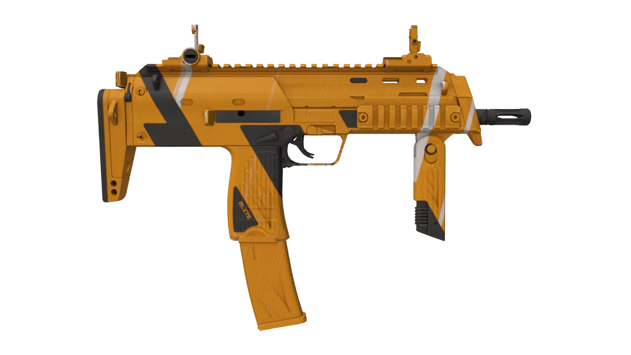 MP7 | Amberline seed #347, back