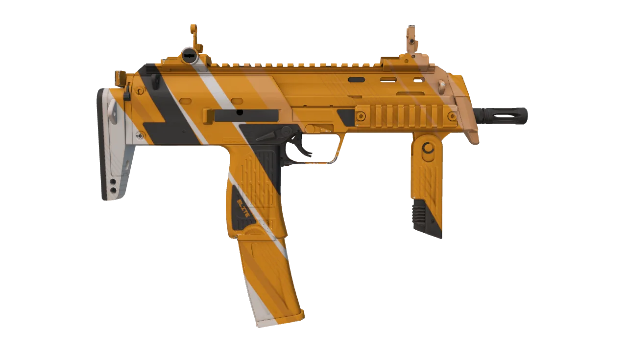 MP7 | Amberline seed #348, back