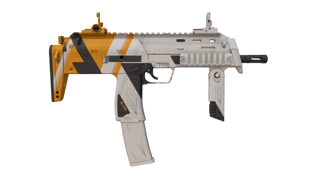 MP7 | Amberline seed #351, back