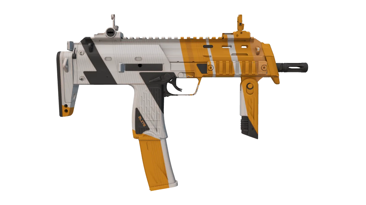 MP7 | Amberline seed #356, back