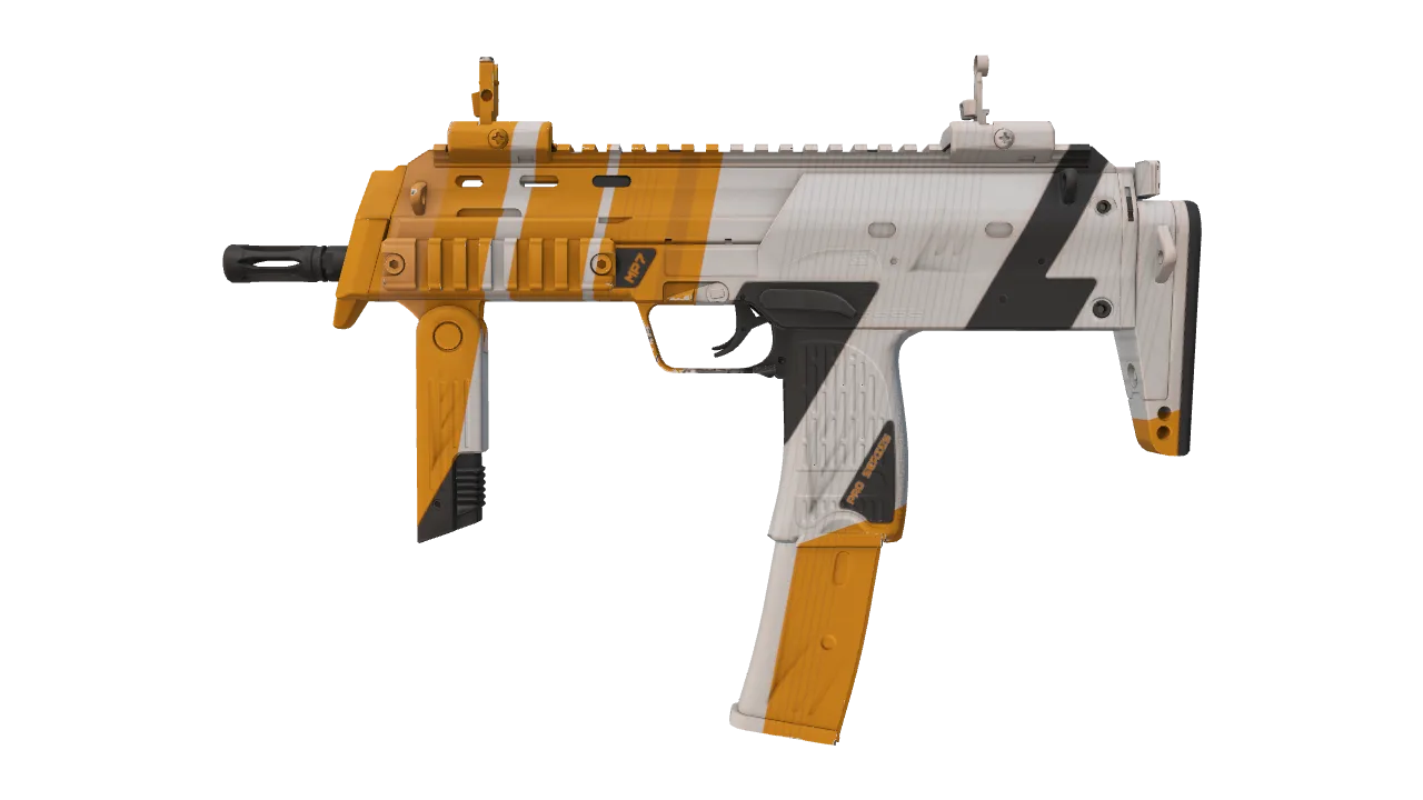 MP7 | Amberline seed #356, front
