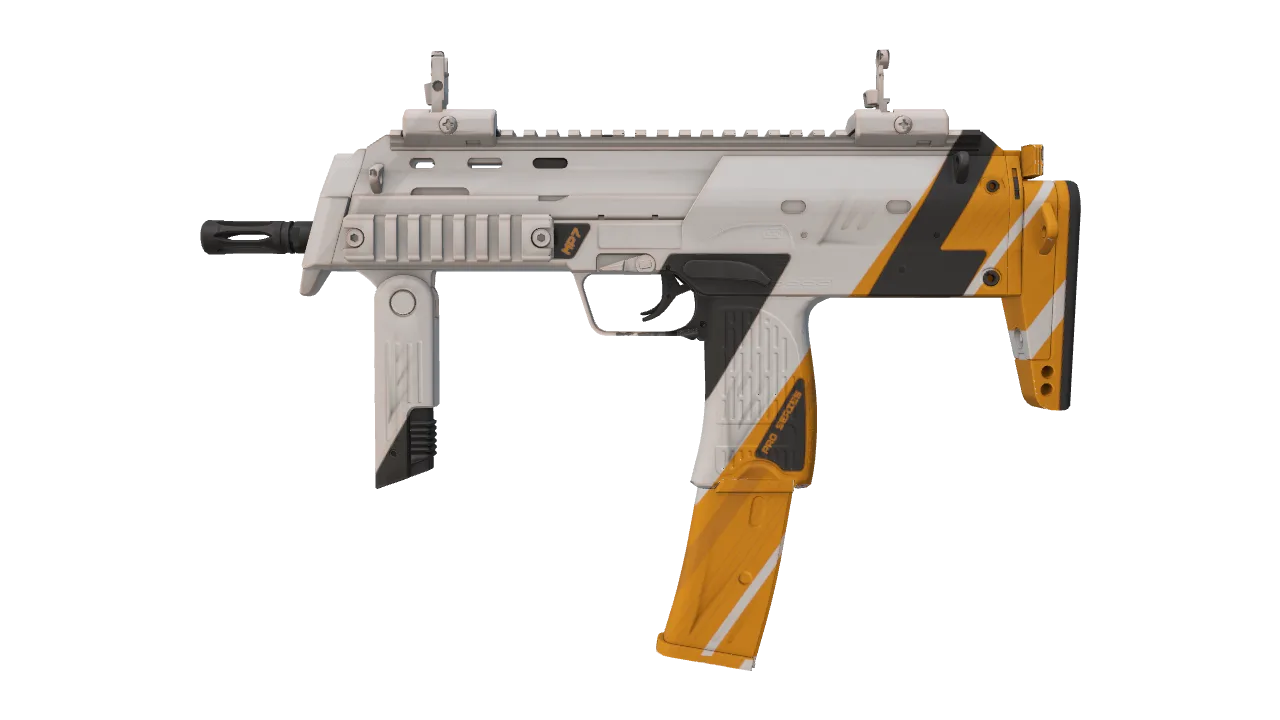 MP7 | Amberline seed #362, front