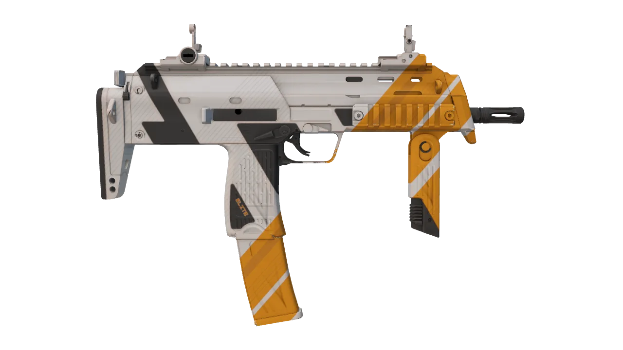 MP7 | Amberline seed #364, back