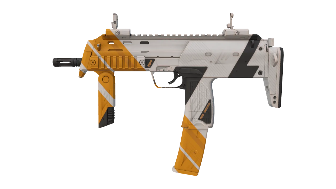 MP7 | Amberline seed #364, front