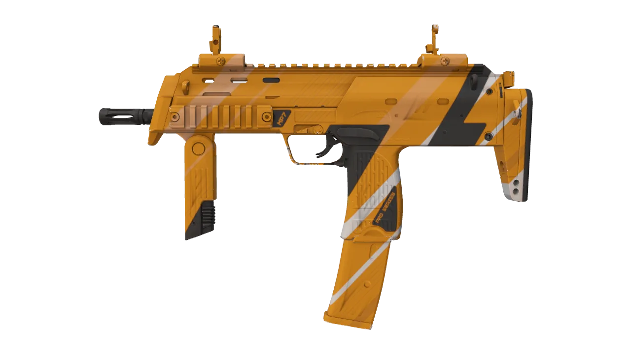 MP7 | Amberline seed #380, front