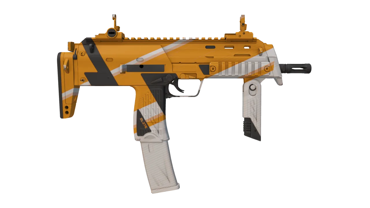 MP7 | Amberline seed #387, back