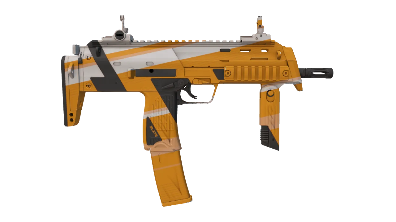 MP7 | Amberline seed #392, back