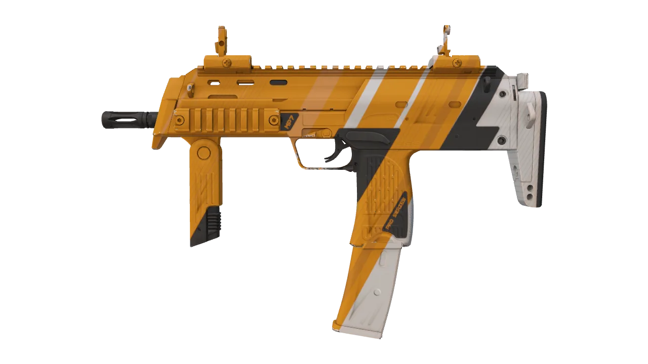 MP7 | Amberline seed #393, front