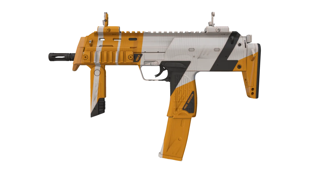 MP7 | Amberline seed #405, front
