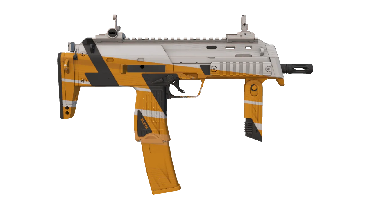 MP7 | Amberline seed #409, back