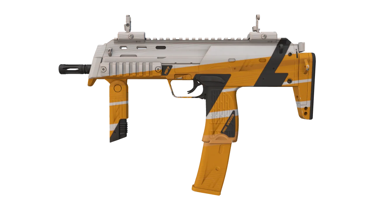 MP7 | Amberline seed #409, front