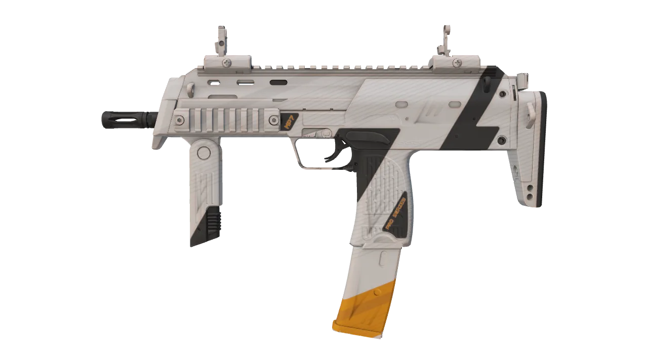 MP7 | Amberline seed #410, front