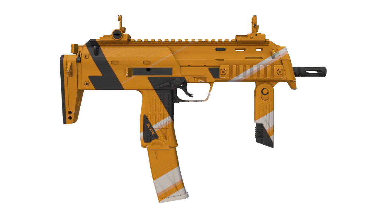 MP7 | Amberline seed #451, back