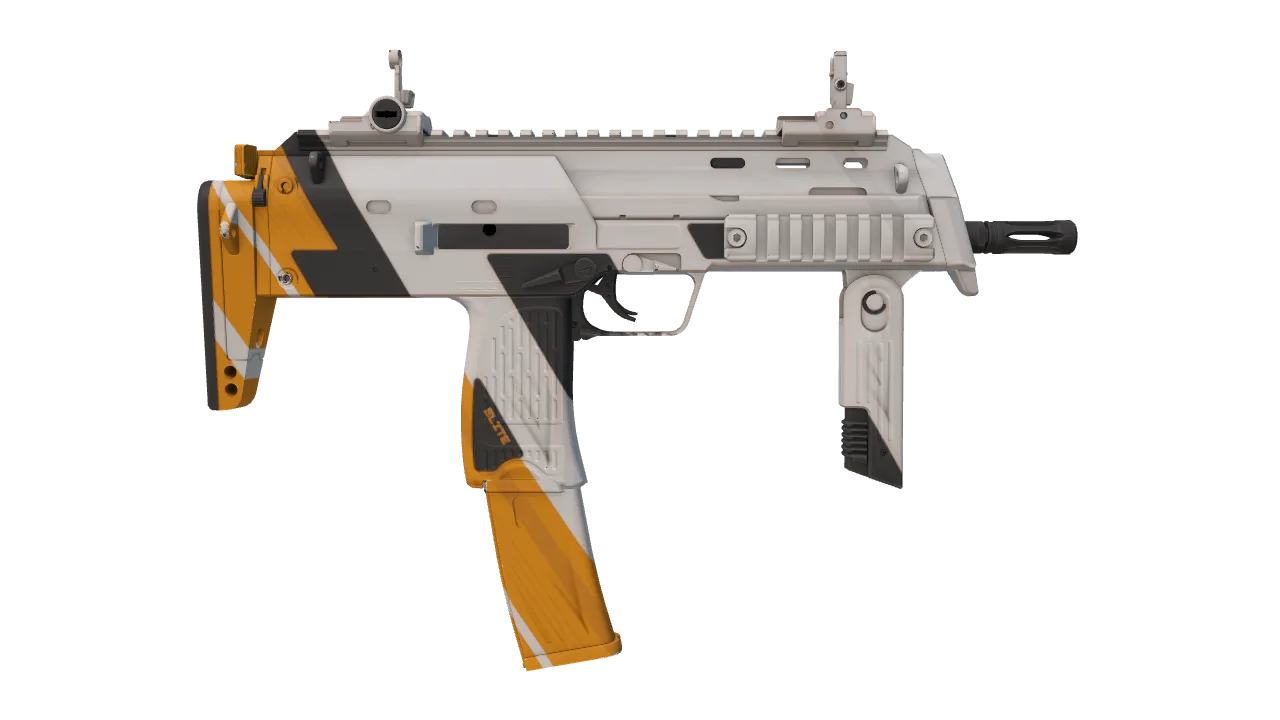 MP7 | Amberline seed #456, back