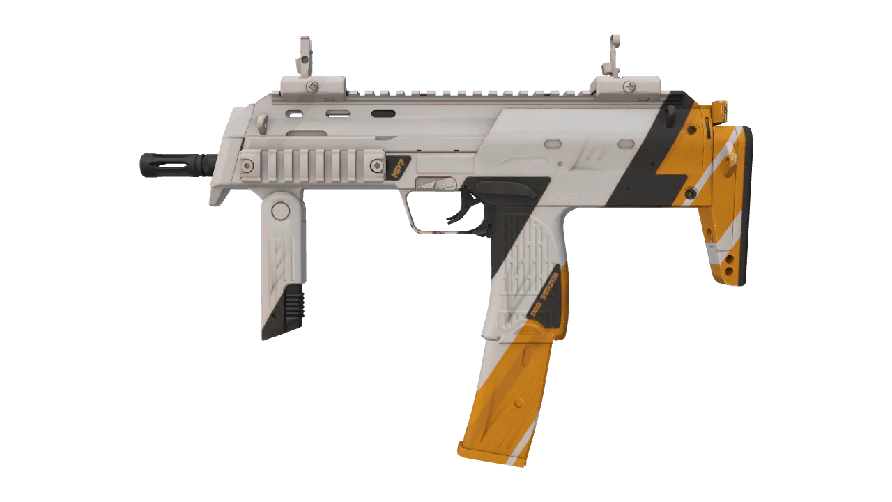 MP7 | Amberline seed #456, front