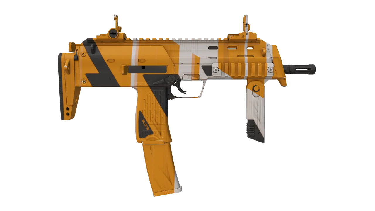 MP7 | Amberline seed #493, back
