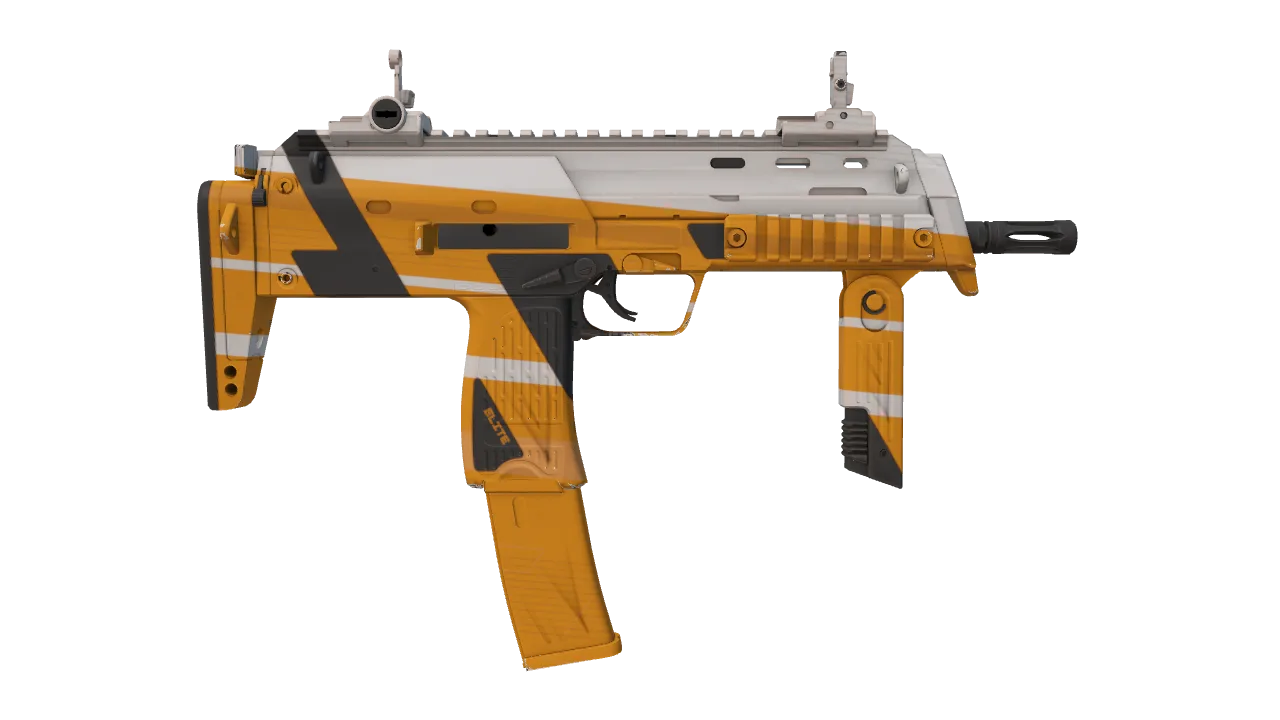 MP7 | Amberline seed #498, back