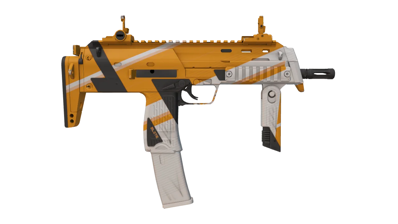 MP7 | Amberline seed #507, back