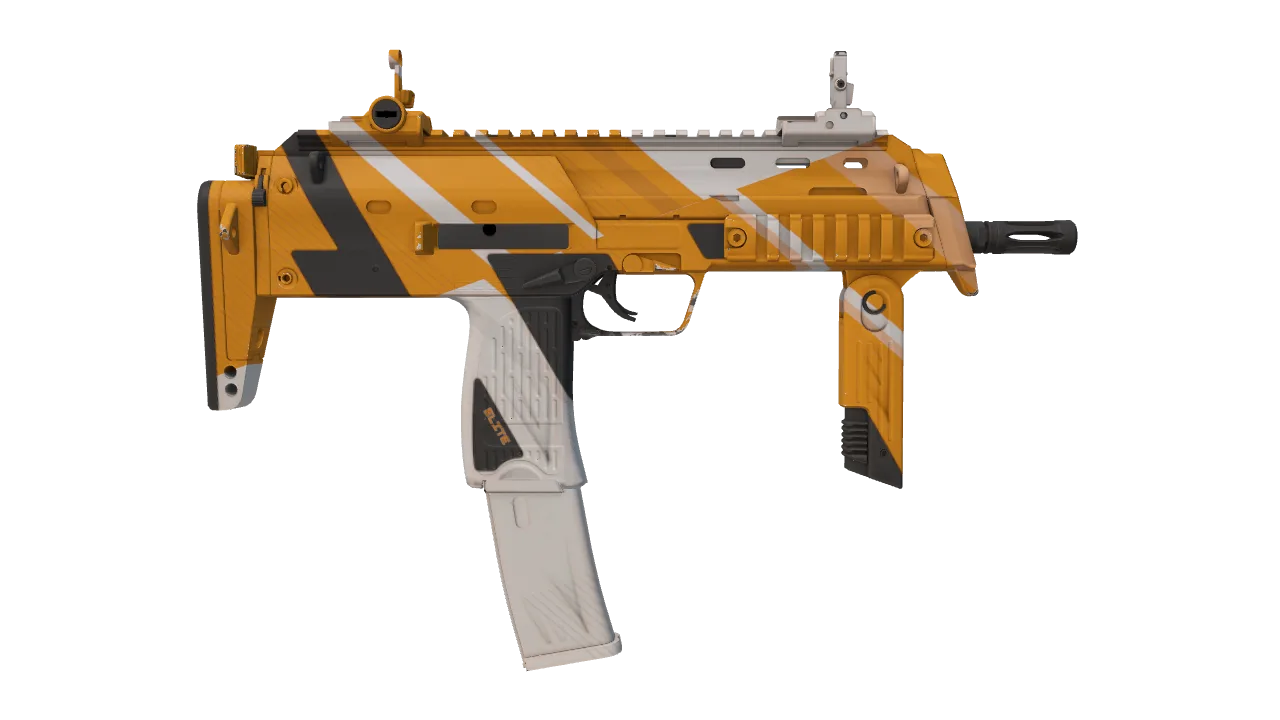 MP7 | Amberline seed #519, back