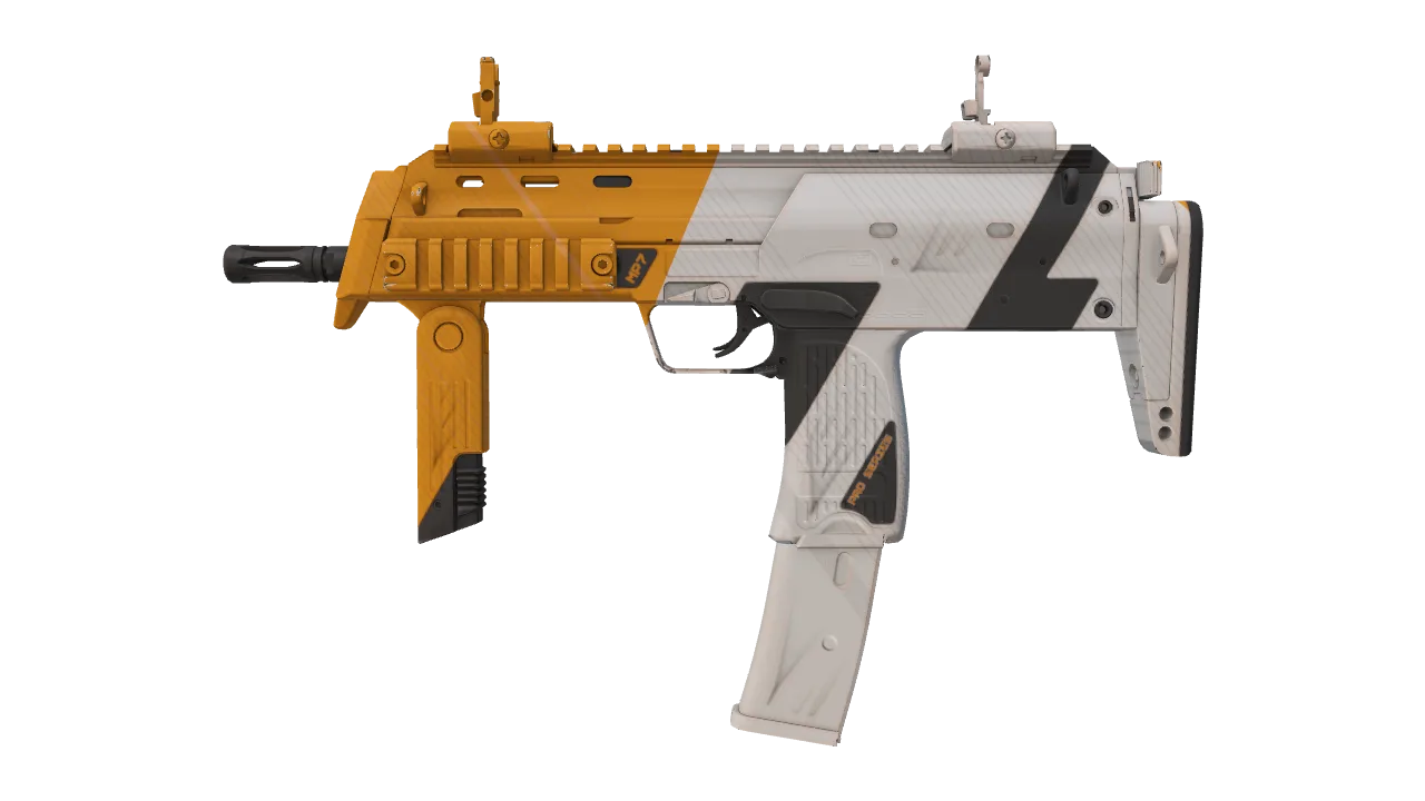 MP7 | Amberline seed #53, front