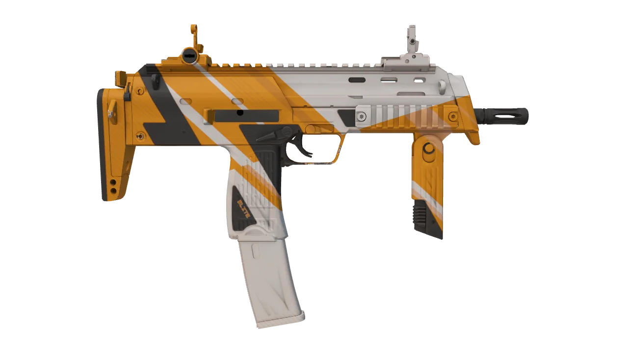 MP7 | Amberline seed #534, back