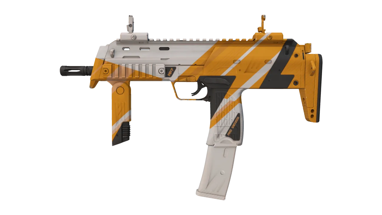 MP7 | Amberline seed #534, front